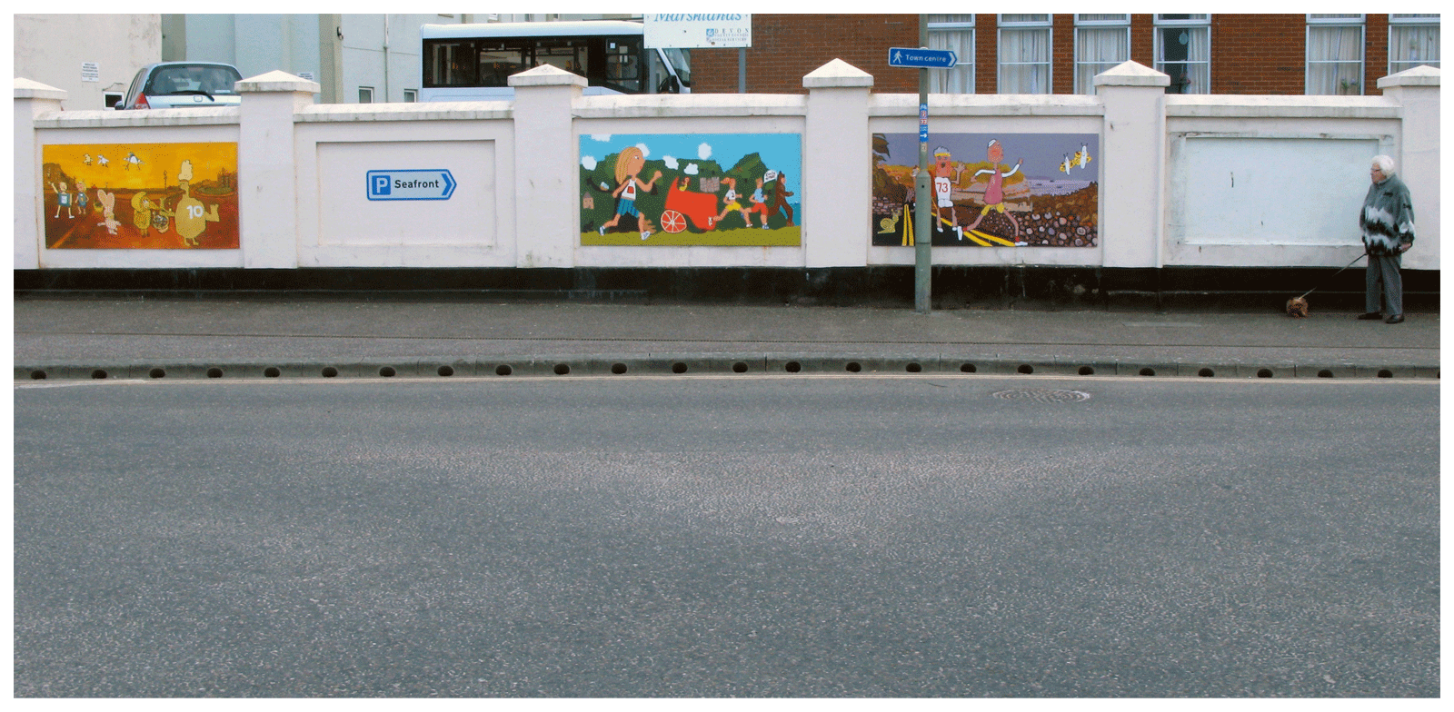 Seaton Mural, 'The Grizzly Run'
