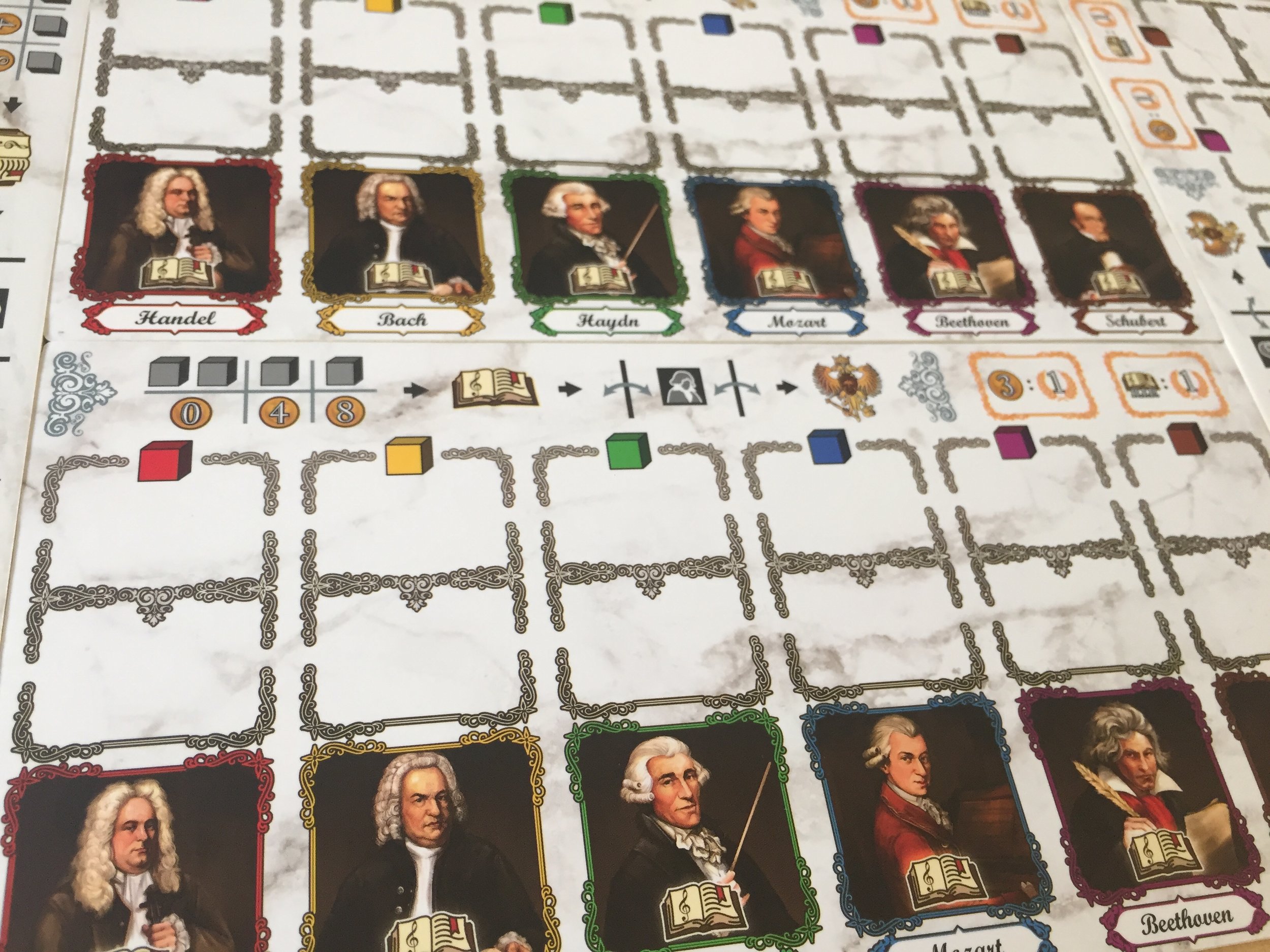 Clean & clear player boards!