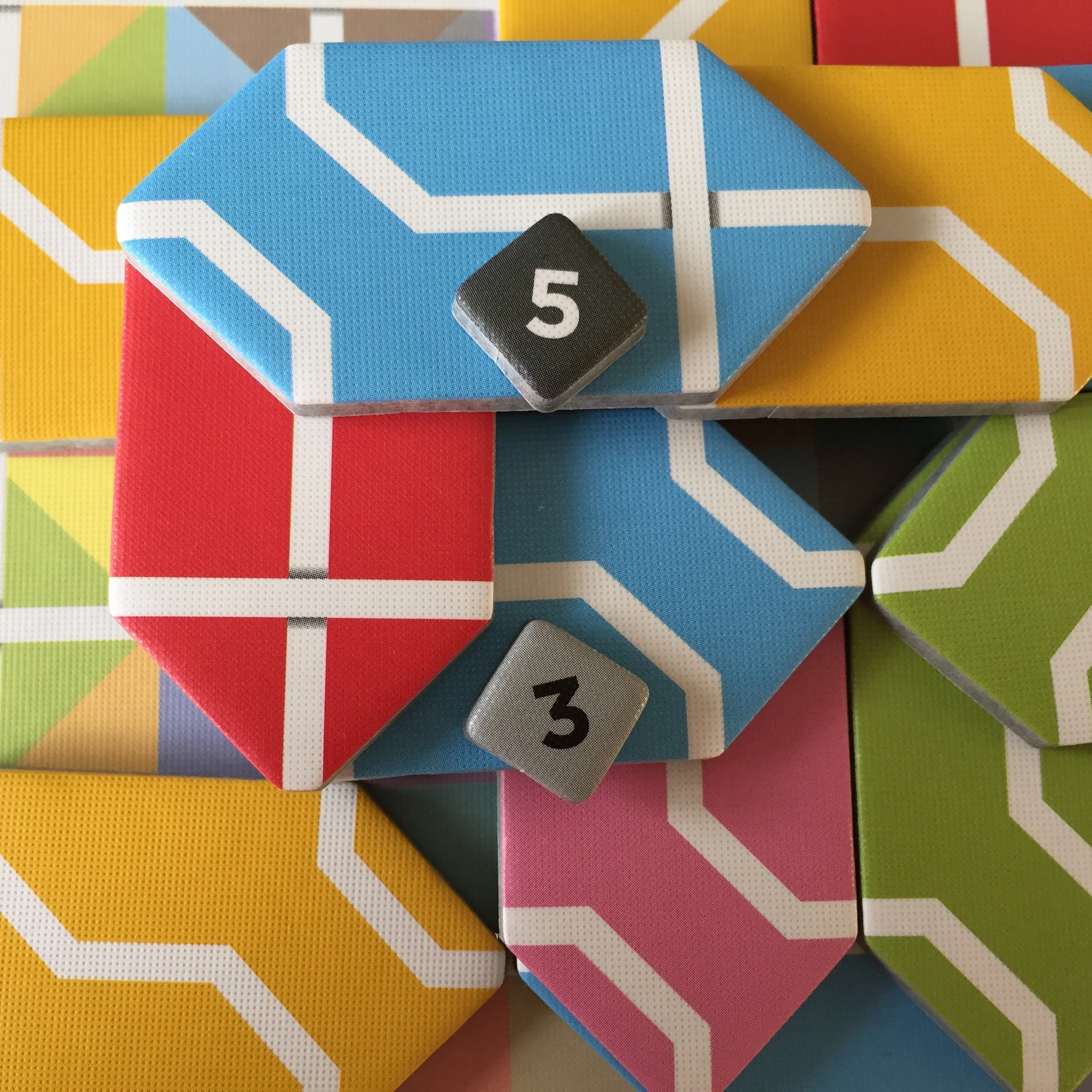 Hmmmmmm... Maybe I have a weakness for tile stacking games? 
