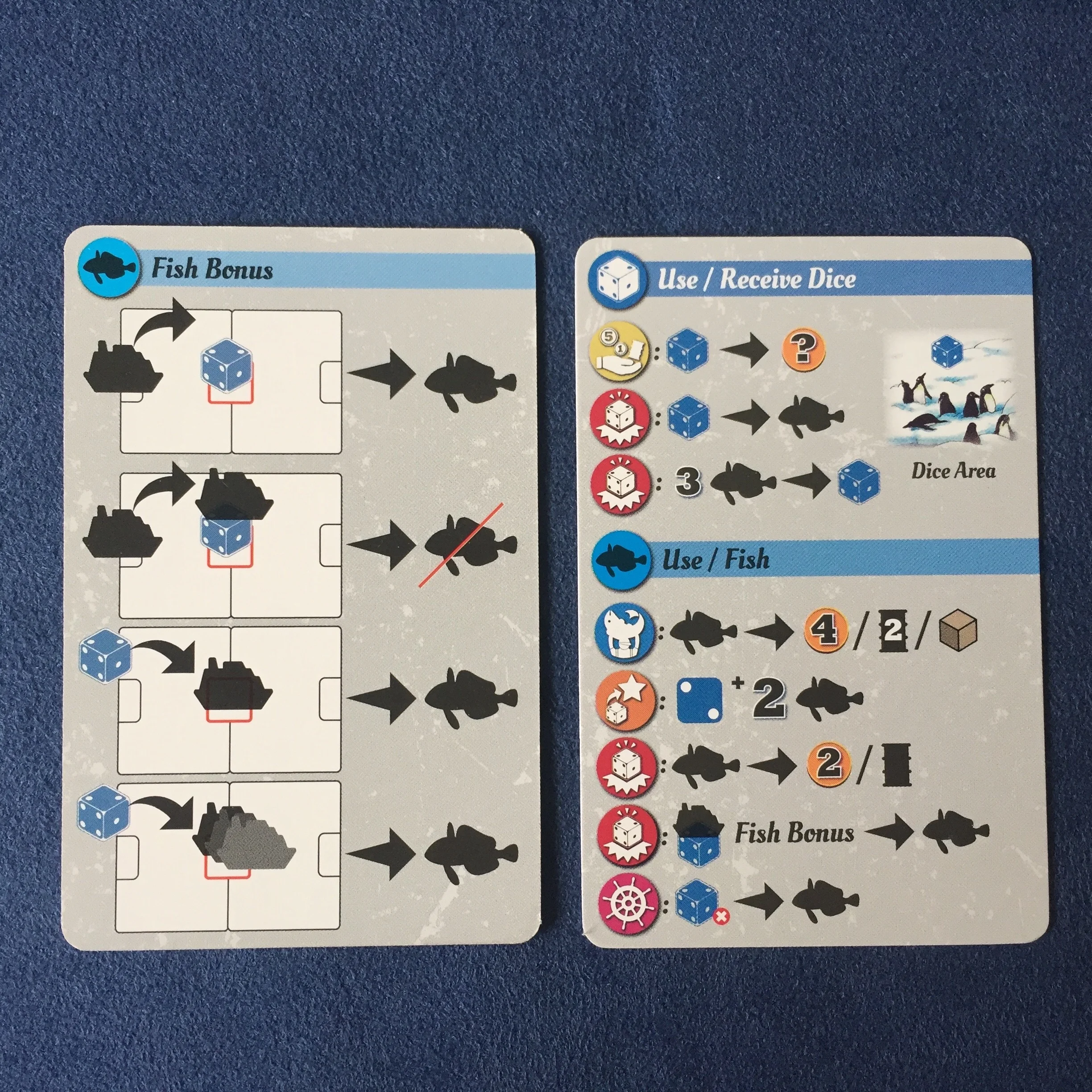 double-sided player aids
