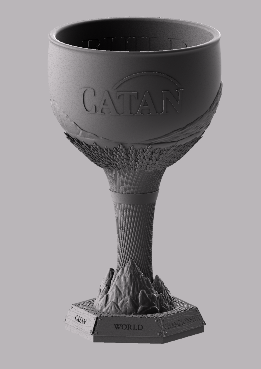 Settlers of Catan: World Championship Trophy — JarmanProps