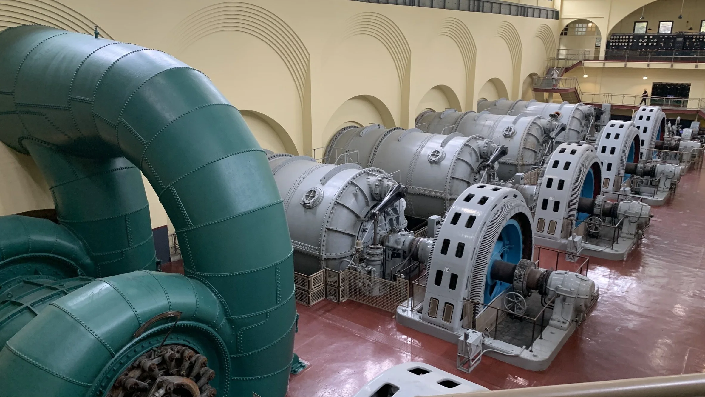 BRMC Aug2025 - Stave Lake Powerhouse Tour - Turbines.JPEG
