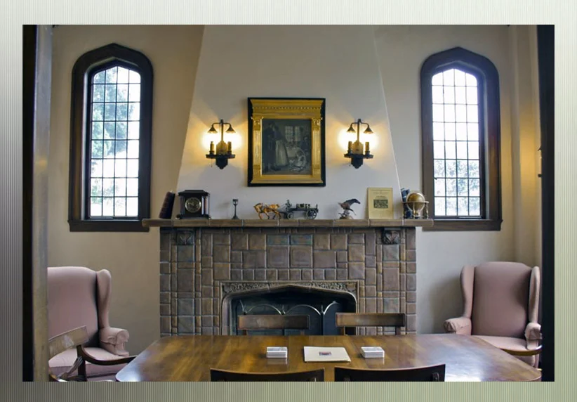 The Stanislawski & Company client meeting room at their Baranger Studios building.