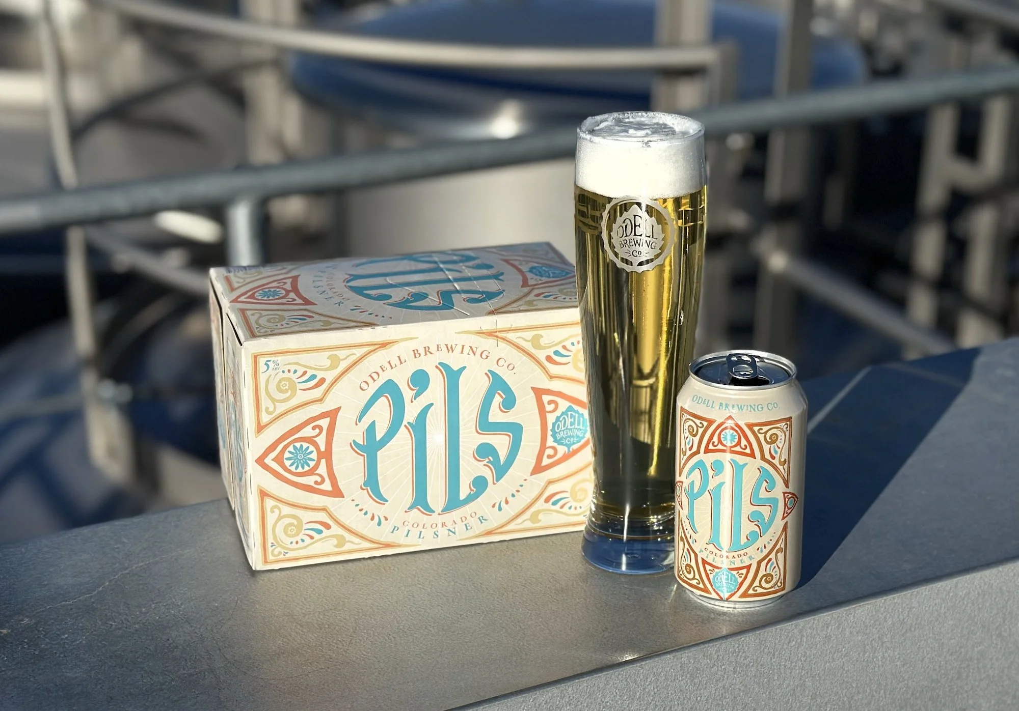 Odell Pils made with HBC 1134 hops