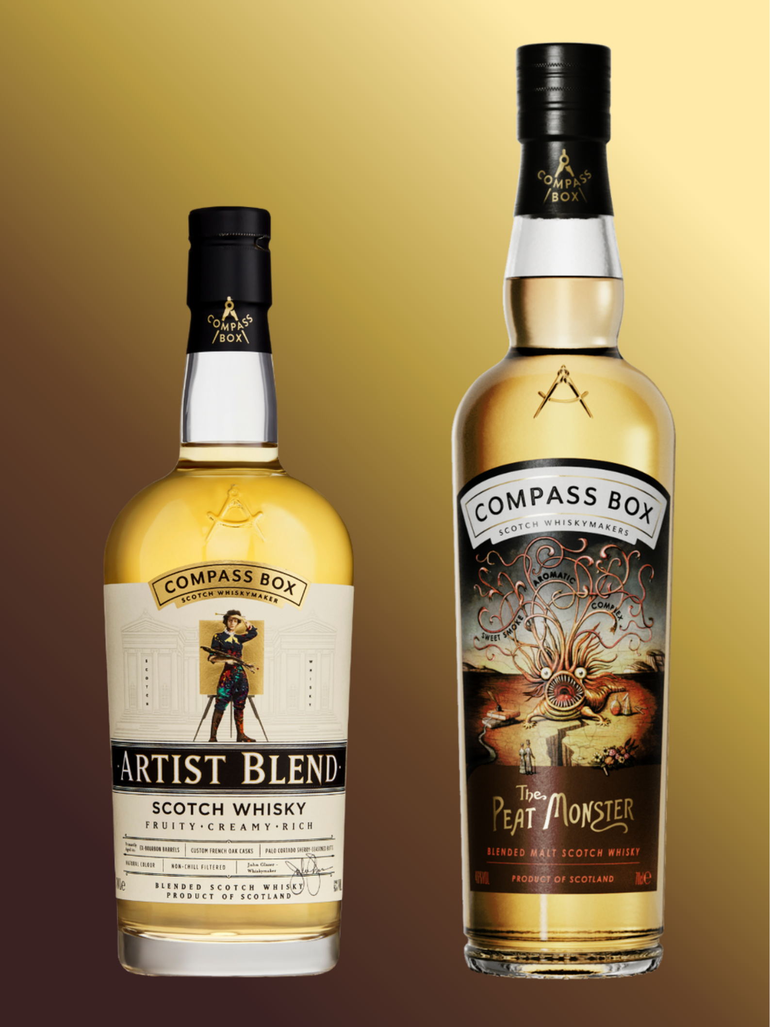 Artist's Blend and Peat Monster