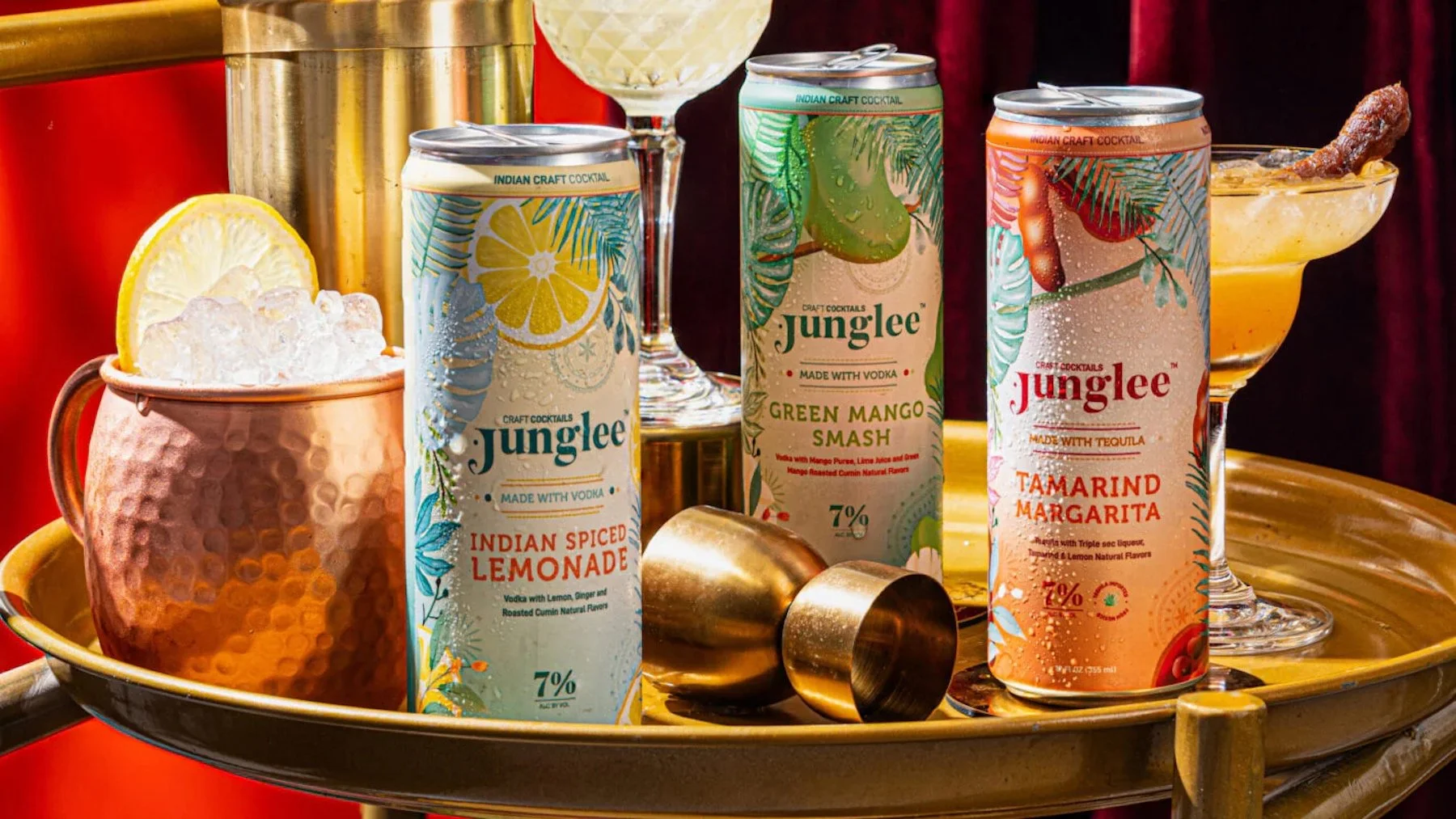 Ready-to-drink cocktail brand Junglee