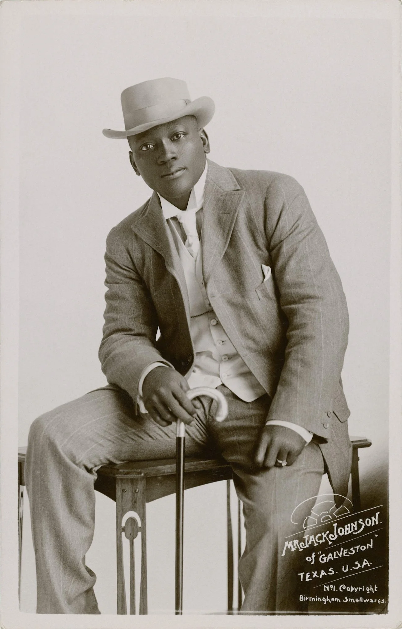 Boxer Jack Johnson