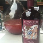 A delicious Sloe Gin cocktail for the onlookers, photo Amanda Schuster