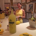 Angela Bosco at the Pallini Limoncello Corner Bar pop up at the Monteleone, photo by Amanda Schuster