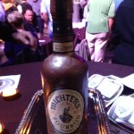 A Michter’s bottle in solid chocolate