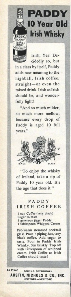 Vintage Ad Archive: Raise A Glass Of Whiskey To St. Patrick's Day ...