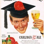 Burgess Meredith for Carling’s Red Cap Ale, 1950