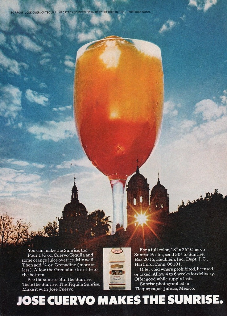 1975 Montezuma Tequila The Noblest Tequila Original Regional Print Ad 8.5 x 11" 