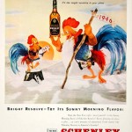 A 1946/1947 ad for Schenley Reserve Whiskey