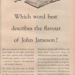 A Jameson ad from 1954