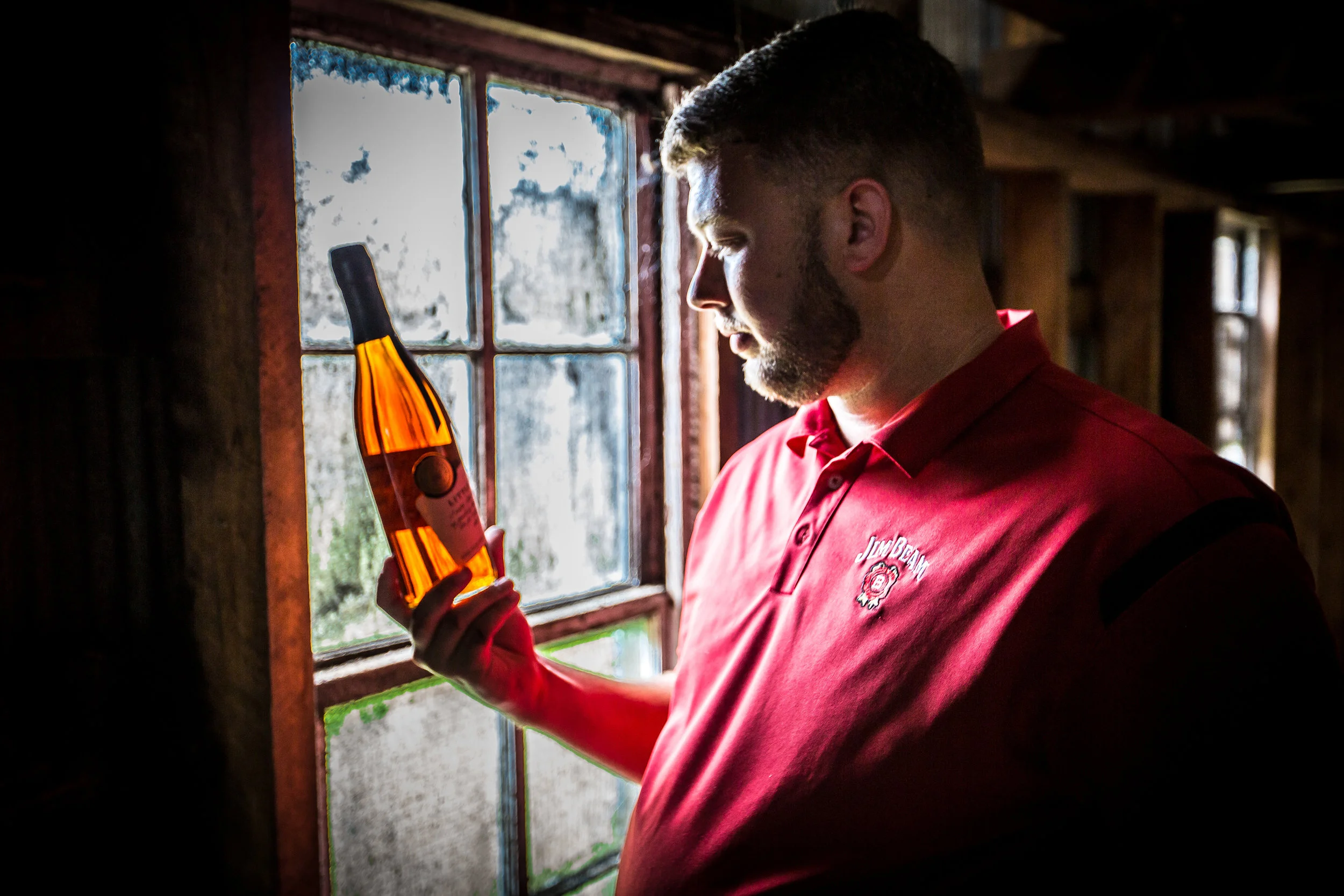 Freddie Beam with Little Book, courtesy Jim Beam