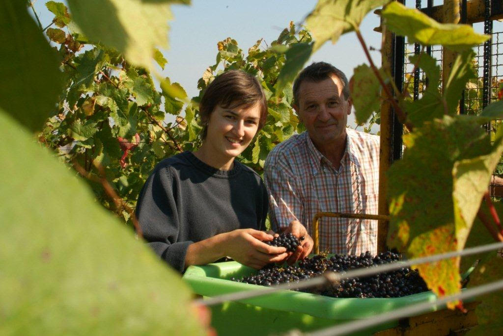 Mélanie and André Pfister, courtesy Wines of Alsace