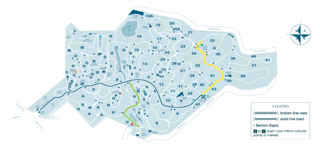 pic Cave Hill Cemetery Map buried bourbon alcohol professor