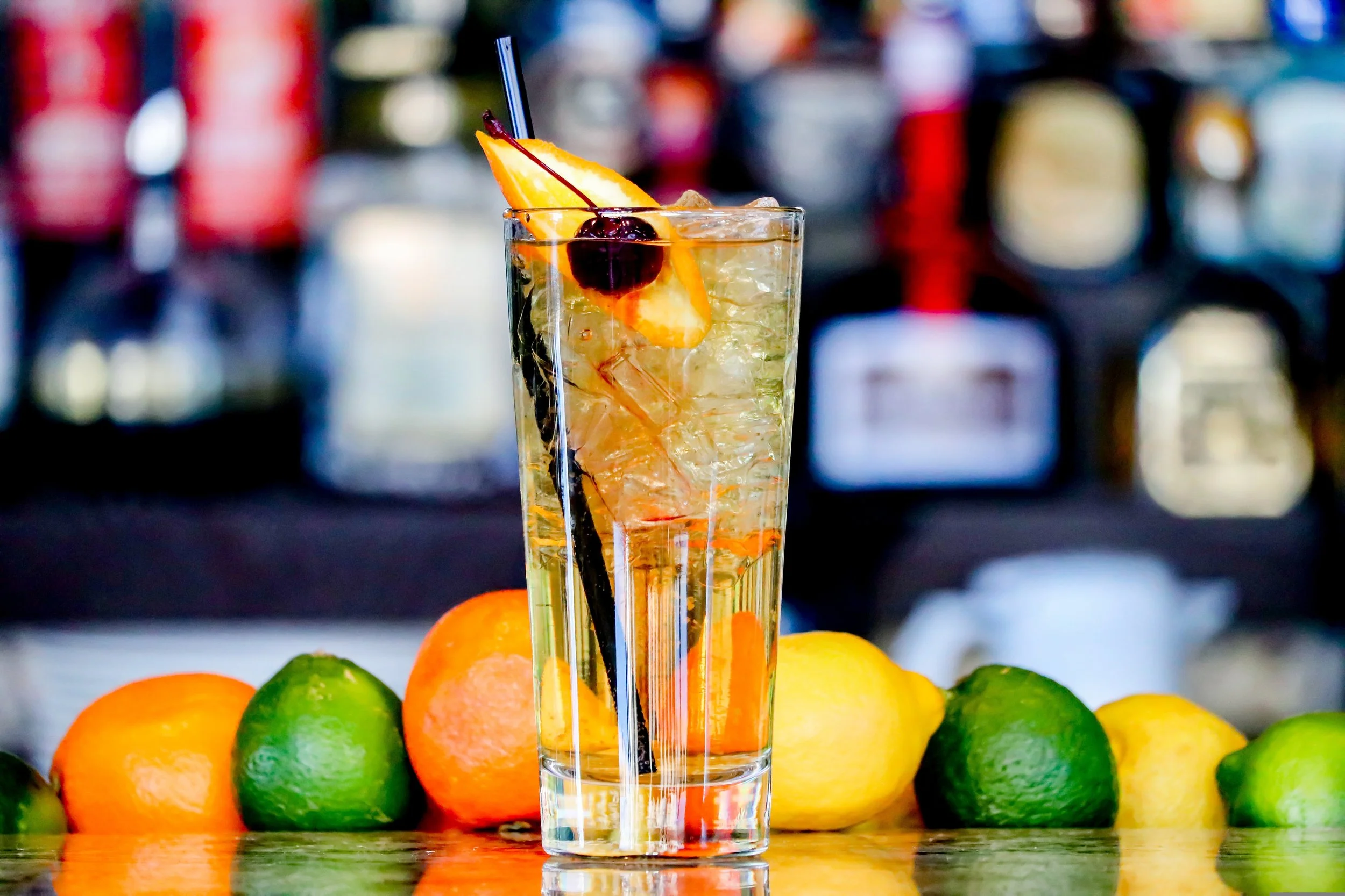 Colorful highball