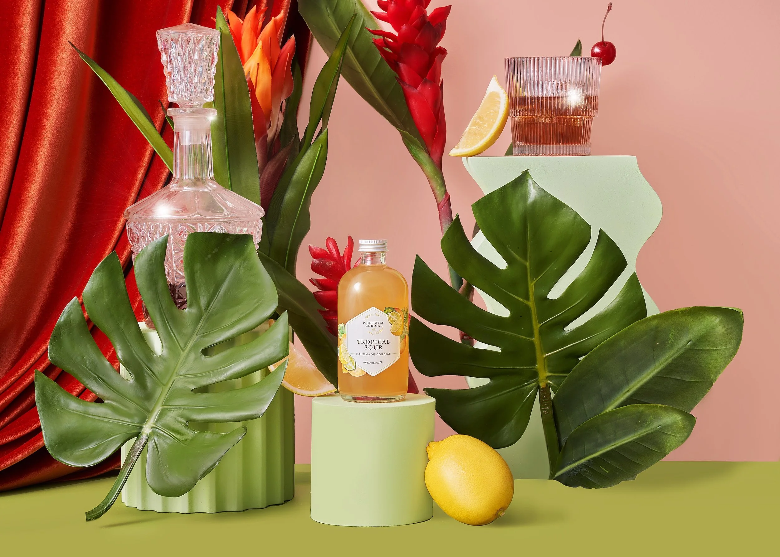 Perfectly Cordial Tropical Sour syrup