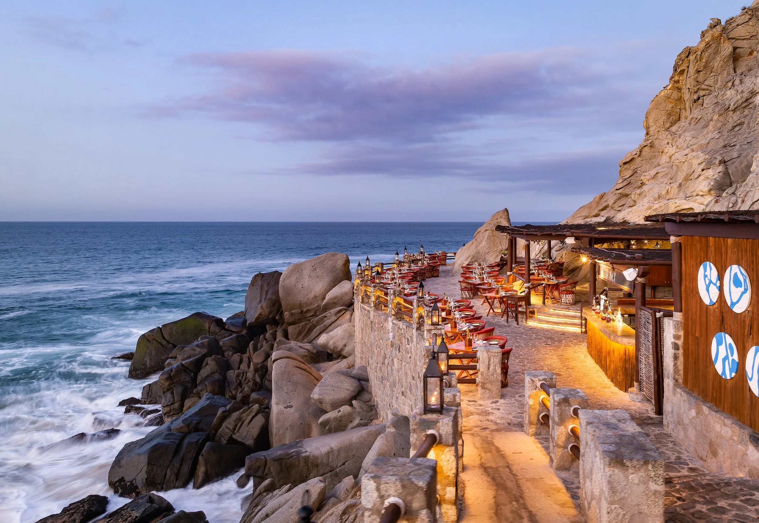 Champagne Terrace at the Waldorf Astoria Los Cabos Pedregal