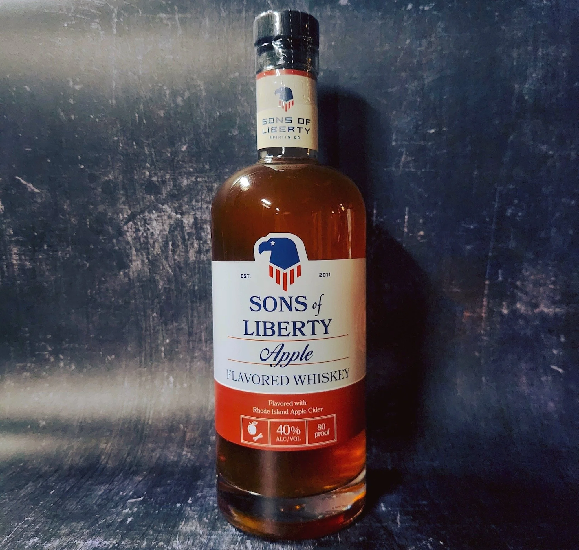 Sons of Liberty apple flavored whiskey