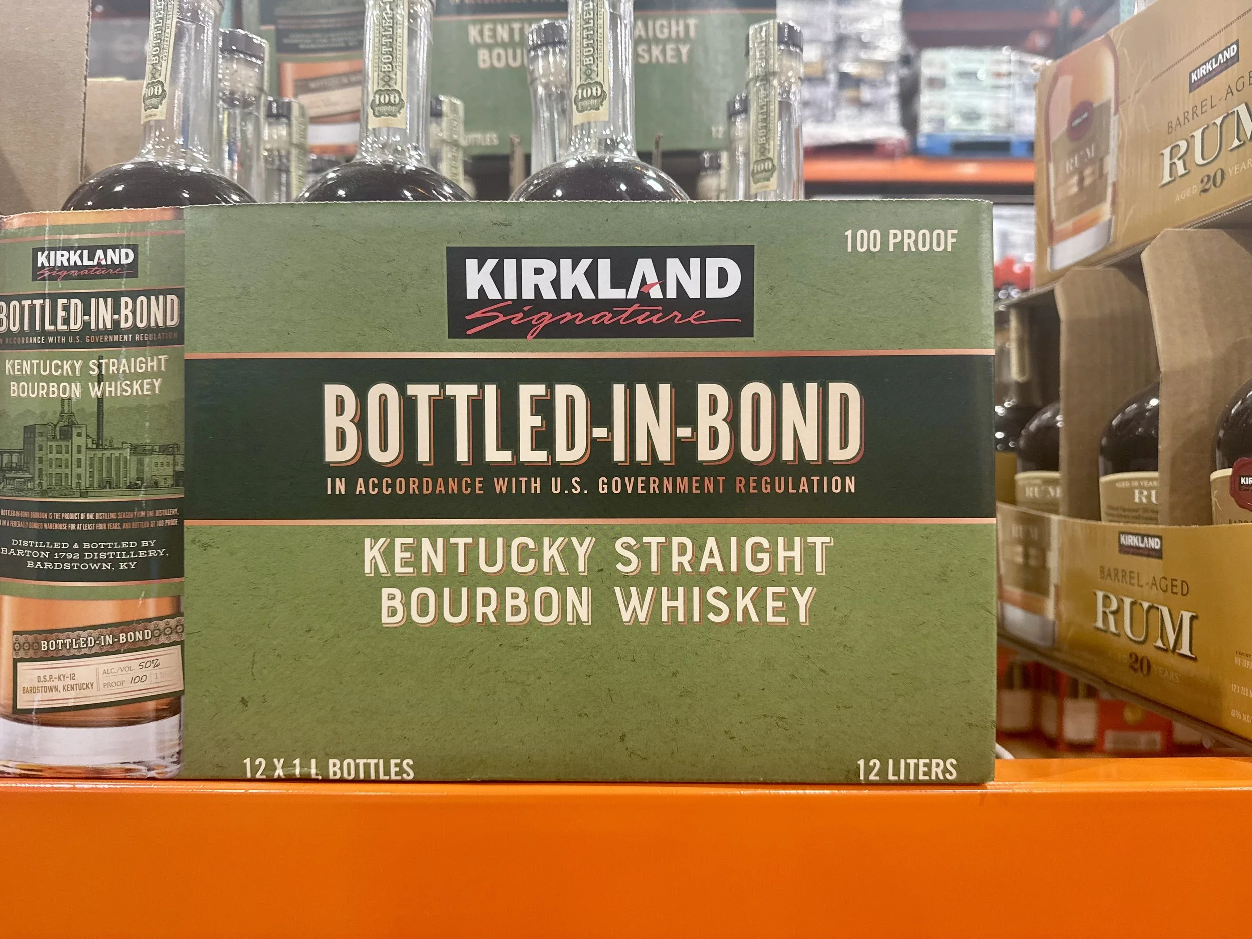 Kirkland Signature Bottled-in-Bond Bourbon