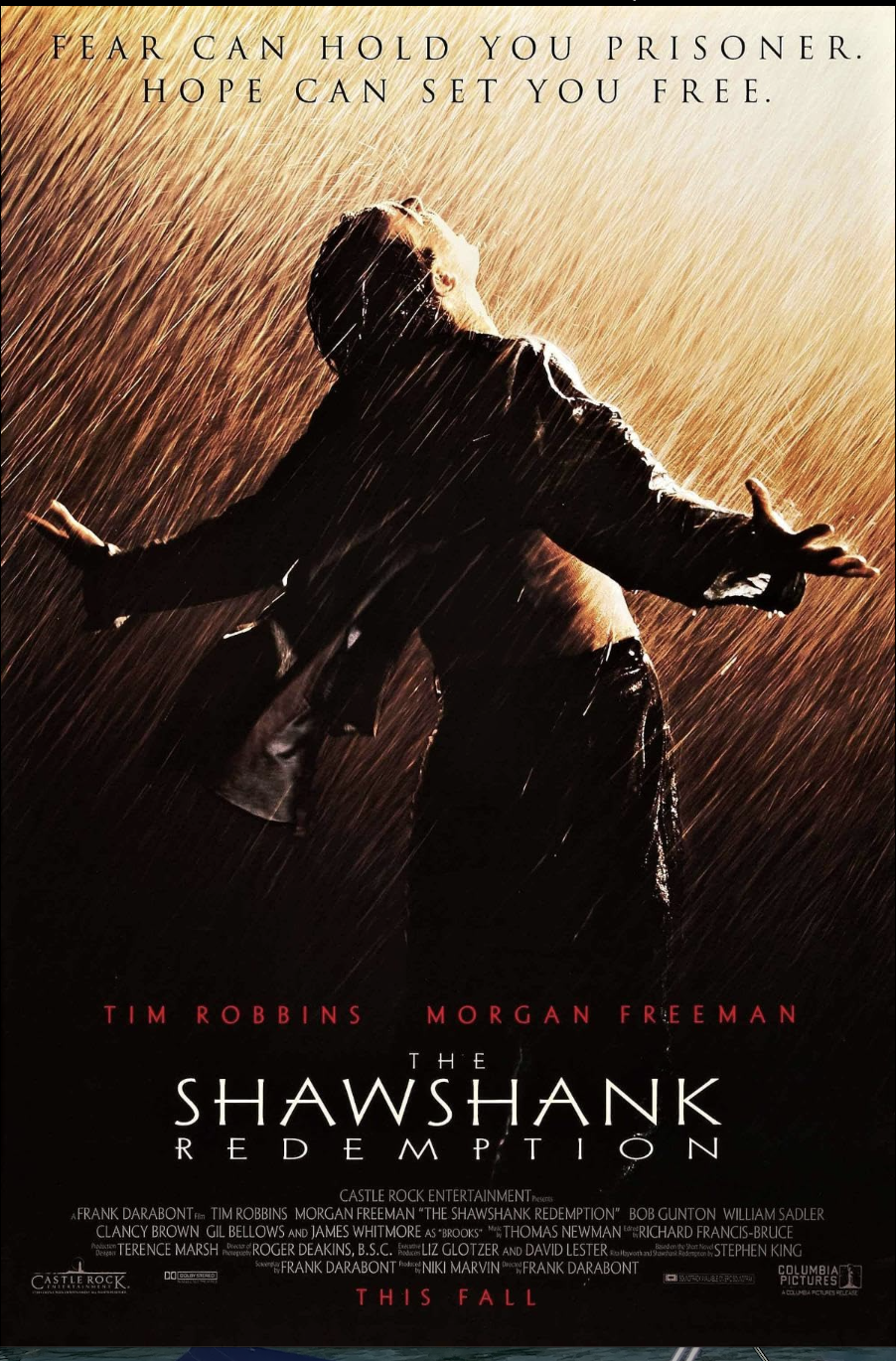 Shawshank Redemption movie poster