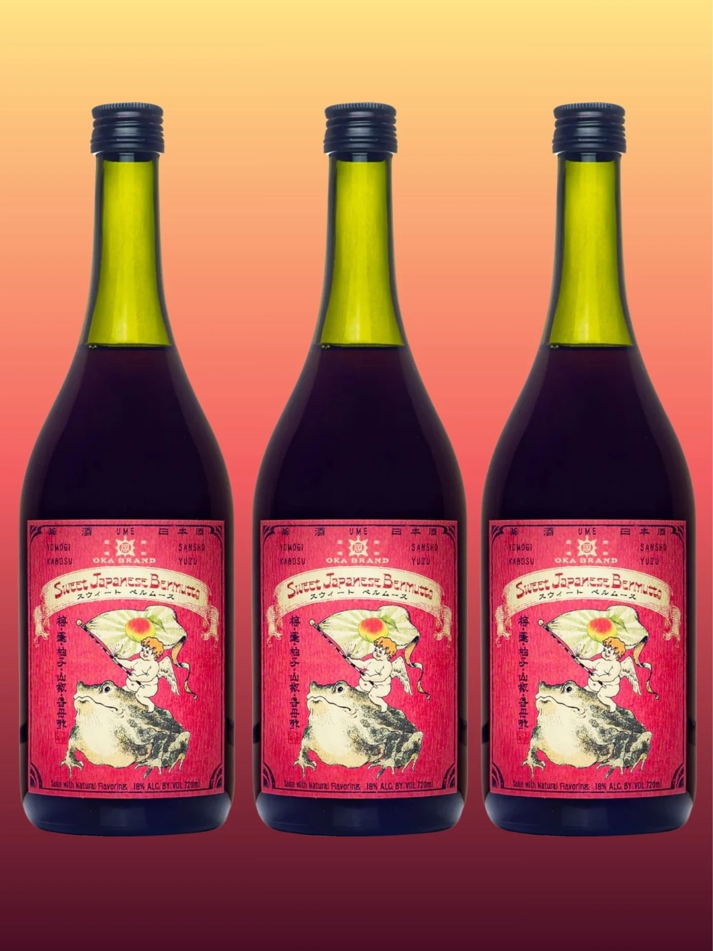 Oka Kura Japanese Bermutto
