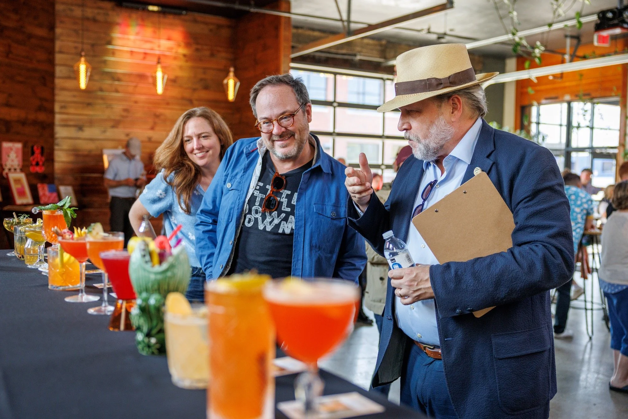 Evaluating cocktails at Bittercube’s Botanical Battle Royale