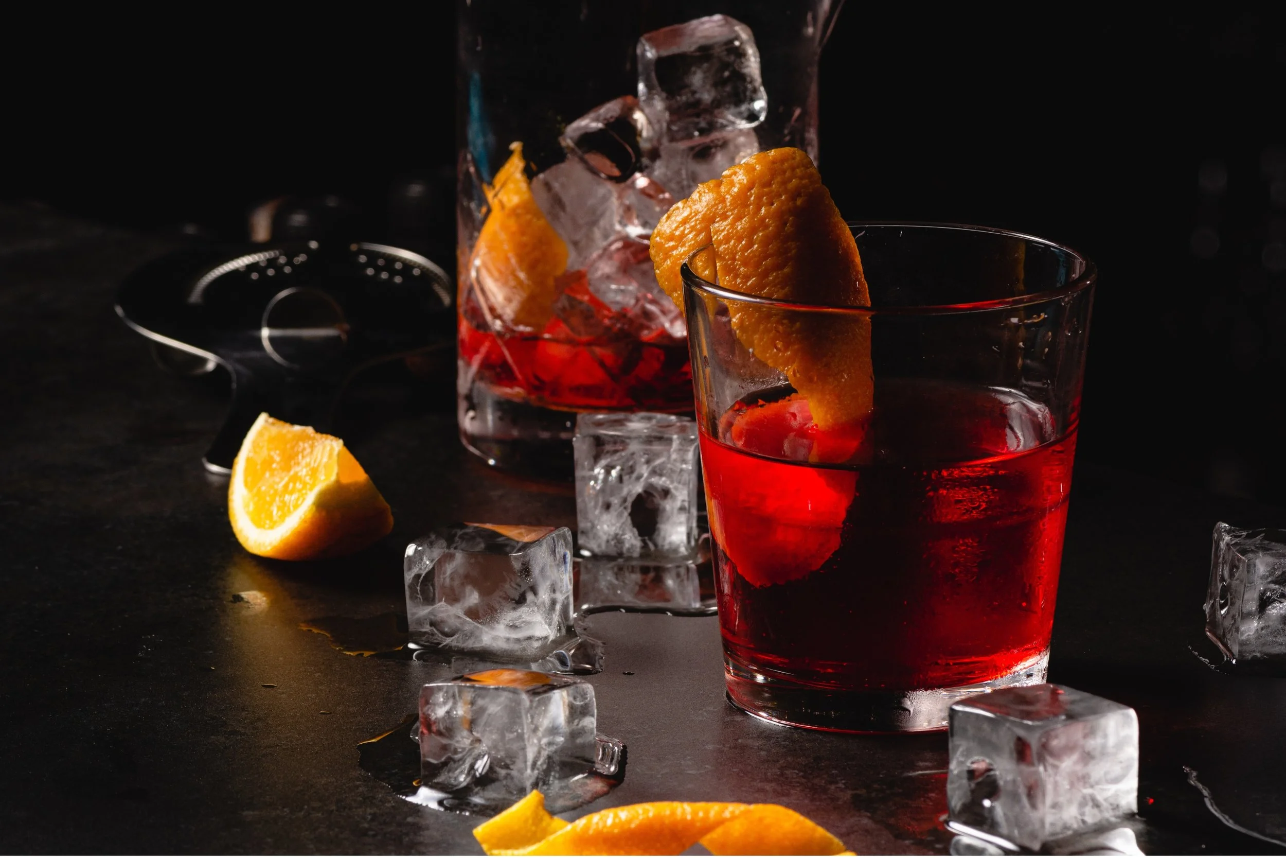 Vermouth on the rocks