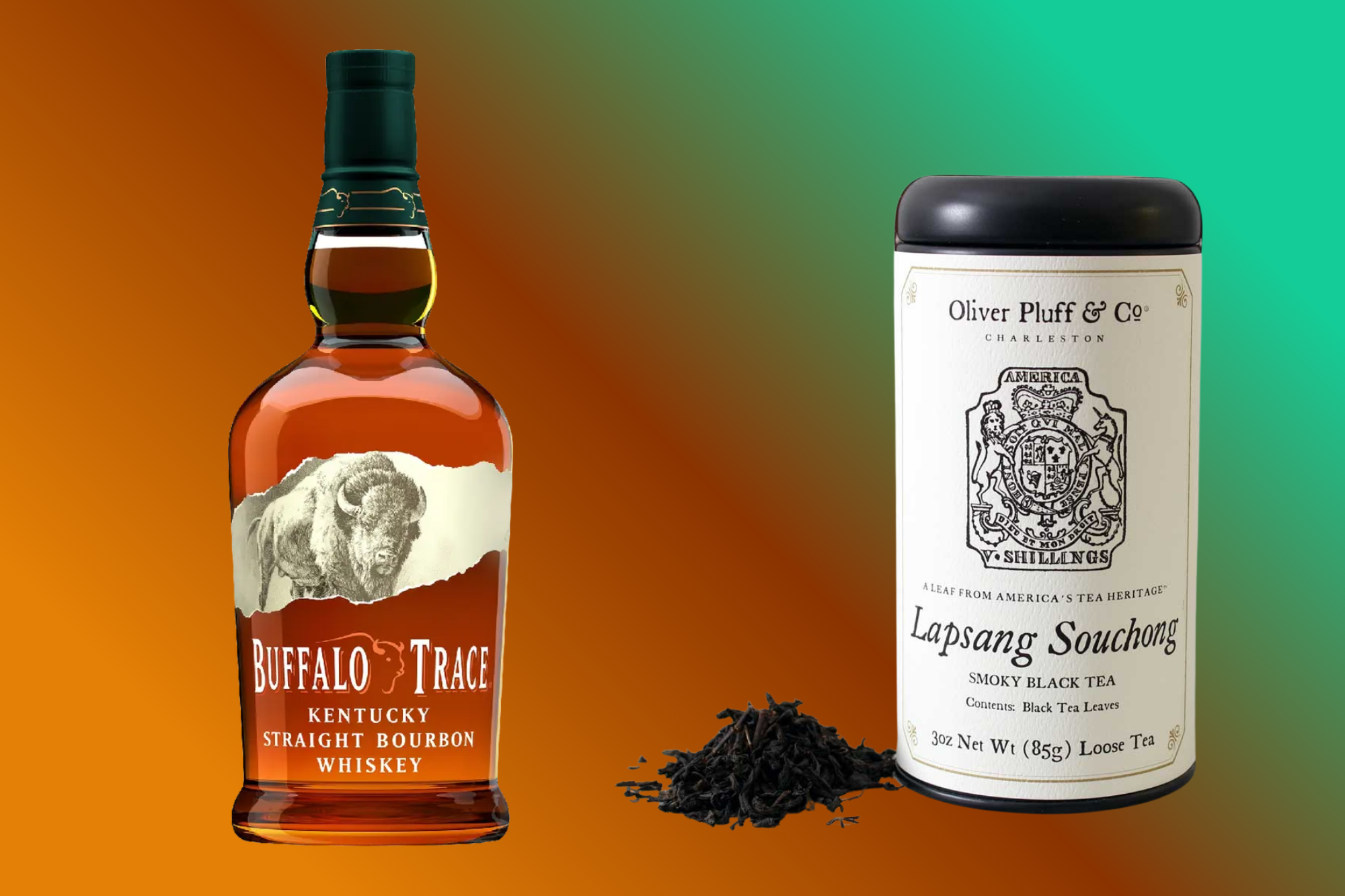 Bourbon and lapsang souchong