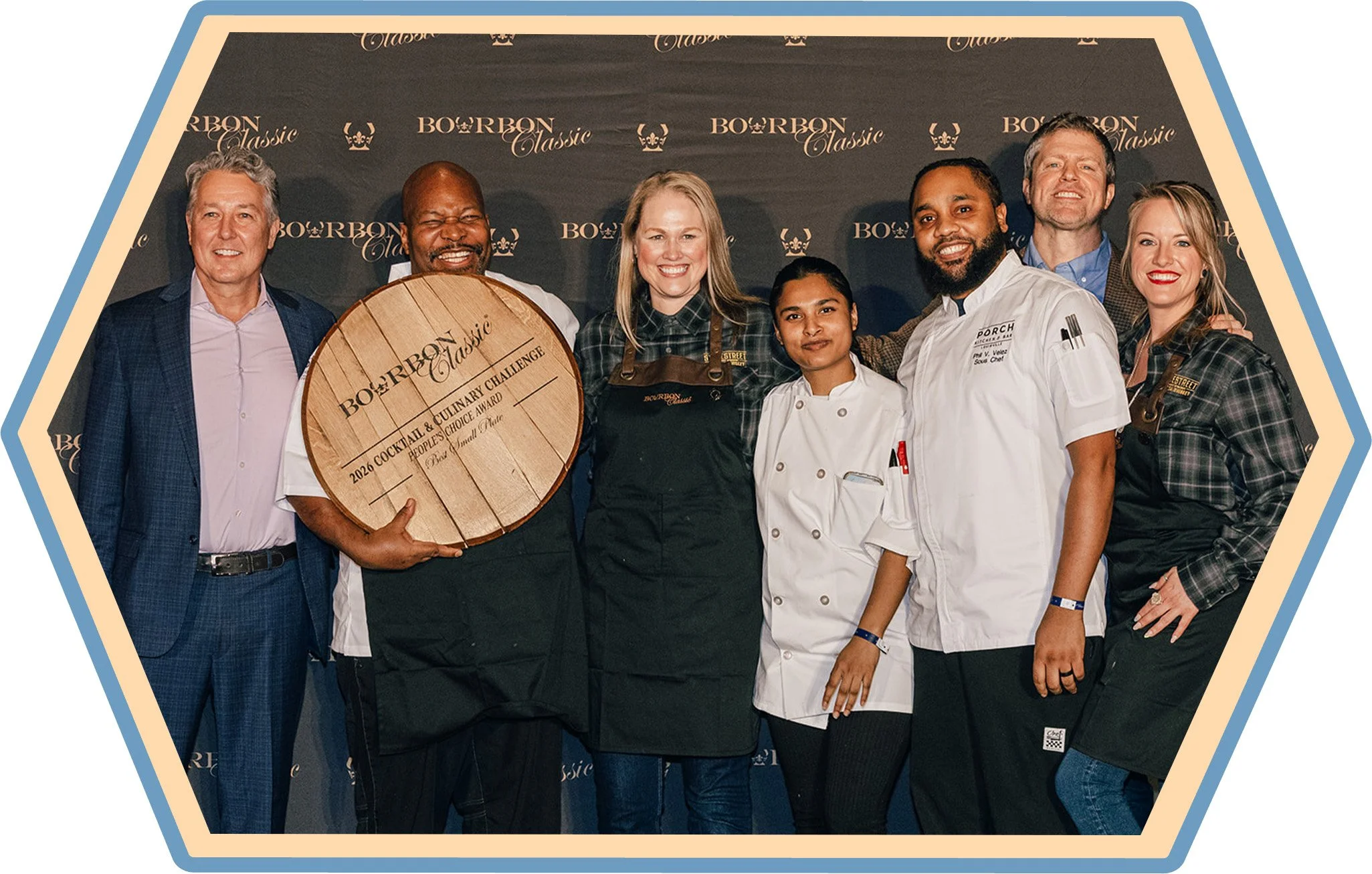 The Bourbon Classic People’s Choice Best Small Plate Team