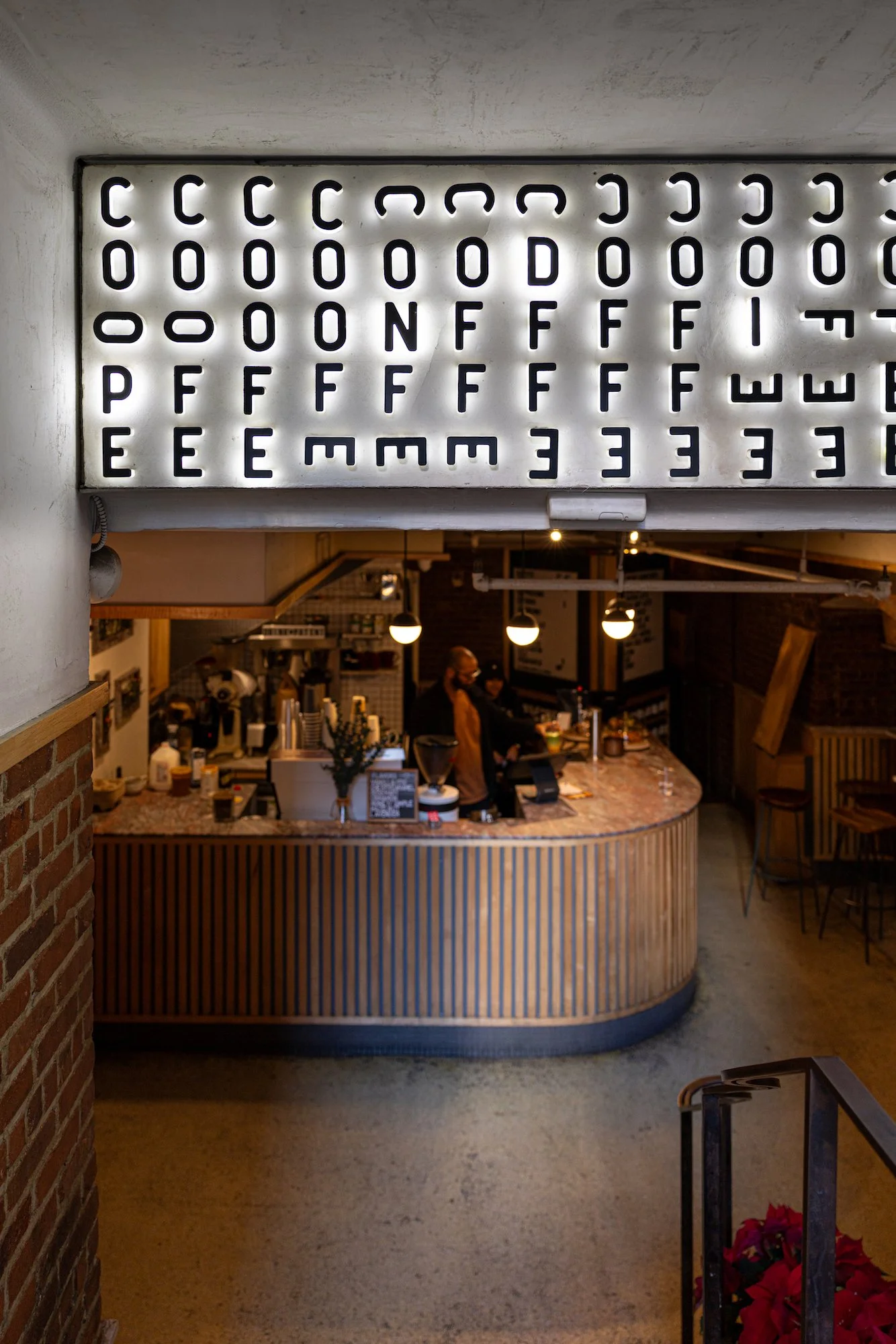 The entrance to Patent Coffee