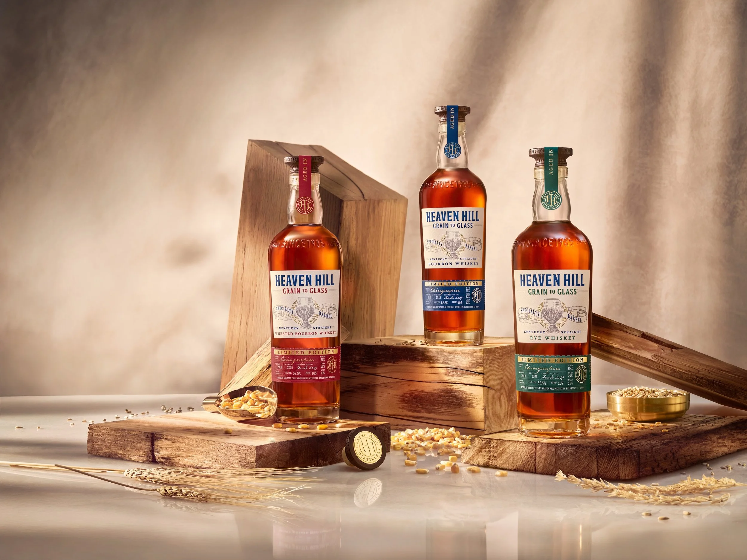 Heaven Hill whiskies