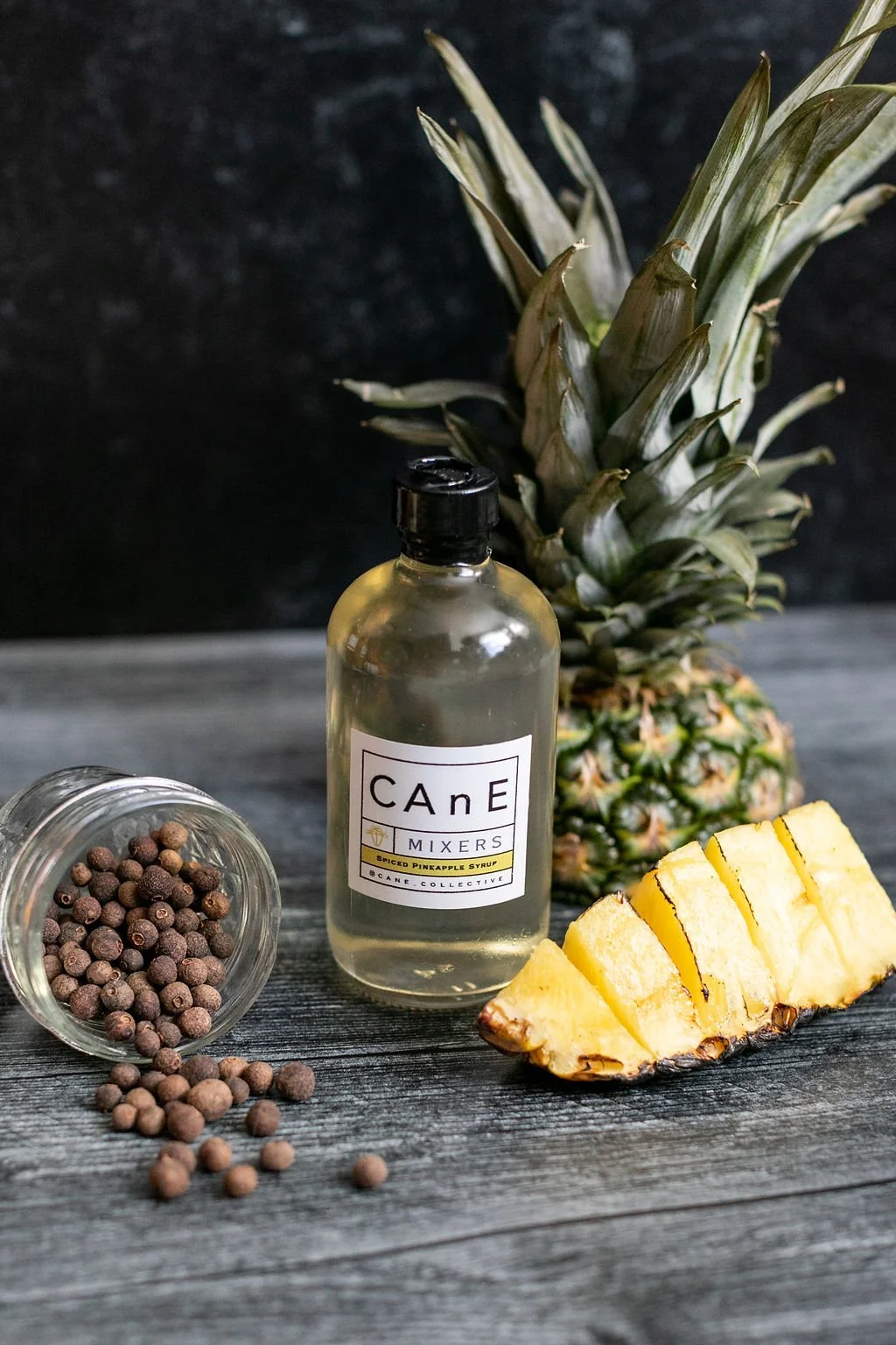 CAnE Collective Spiced Pineapple Syrup