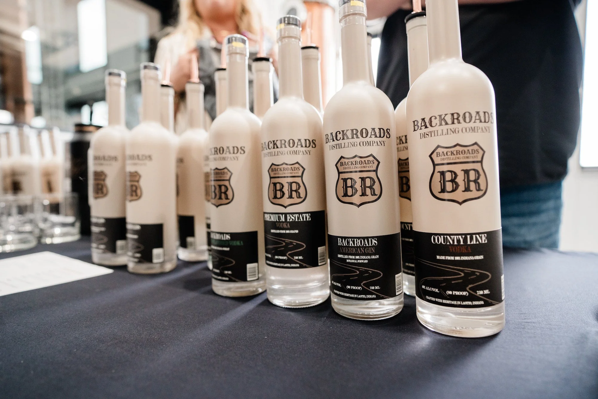 Backroads Distilling range
