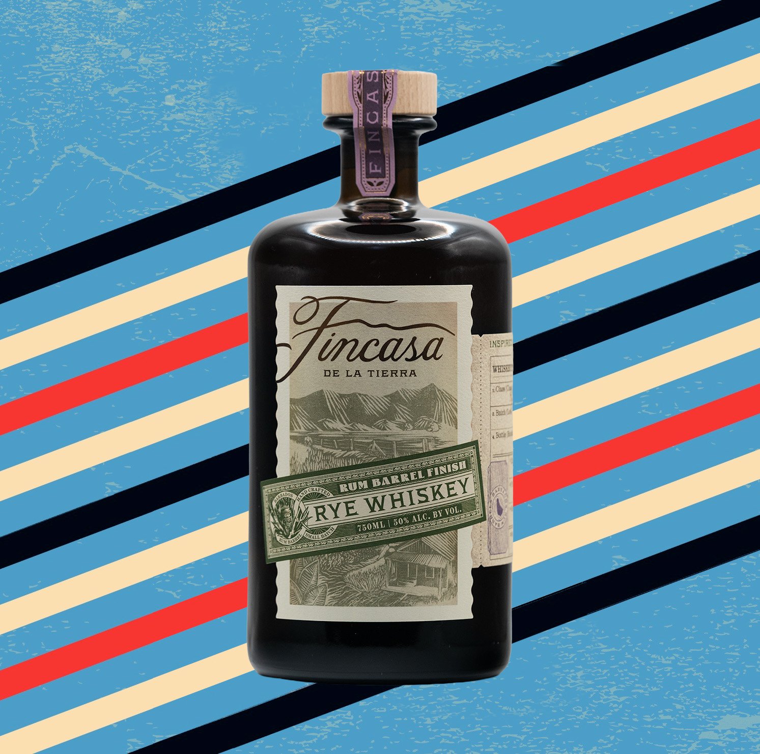 Fincasa Whiskey 5-year MGP rye whiskey