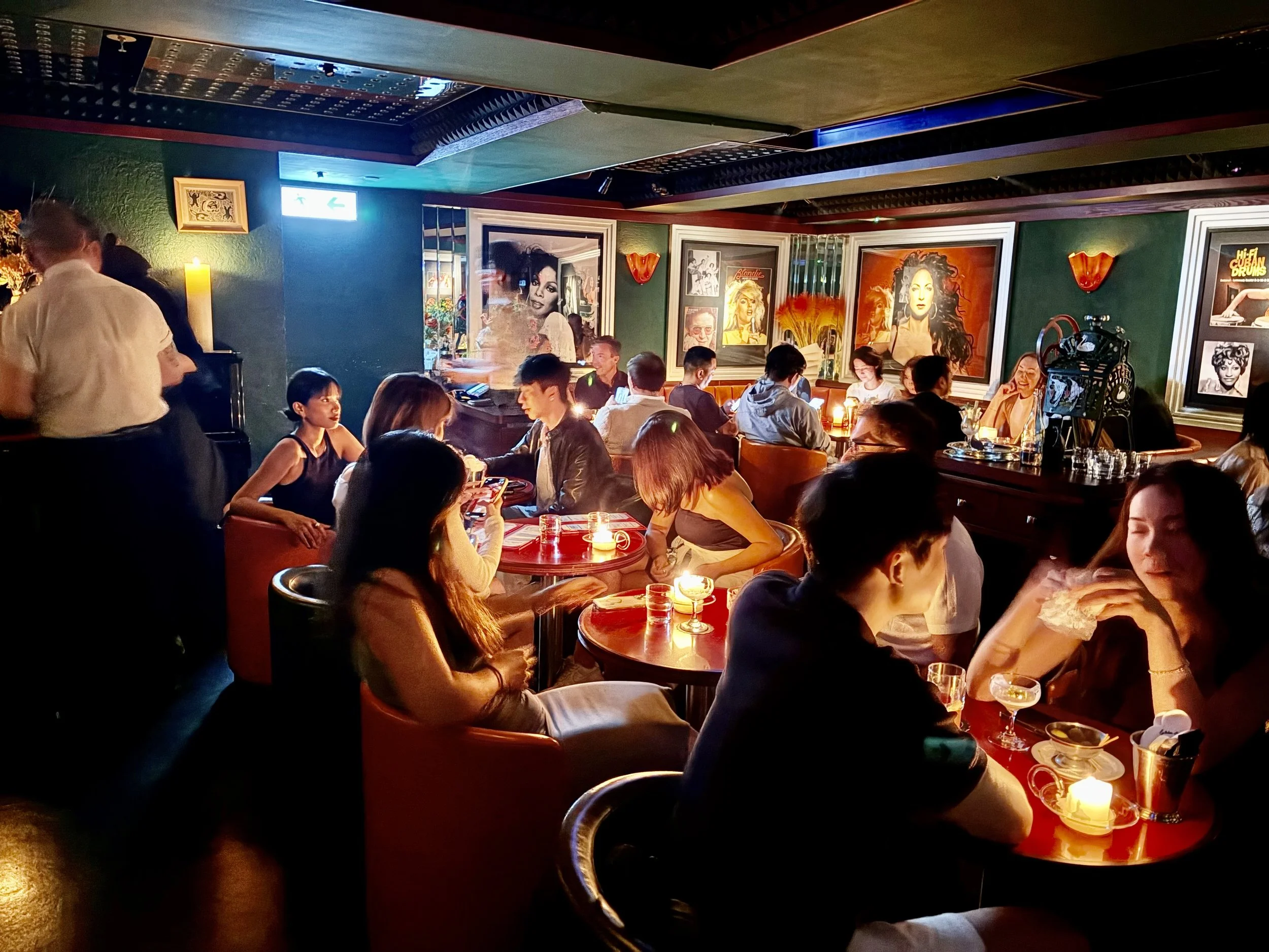 Upstairs at Montana in Hong Kong