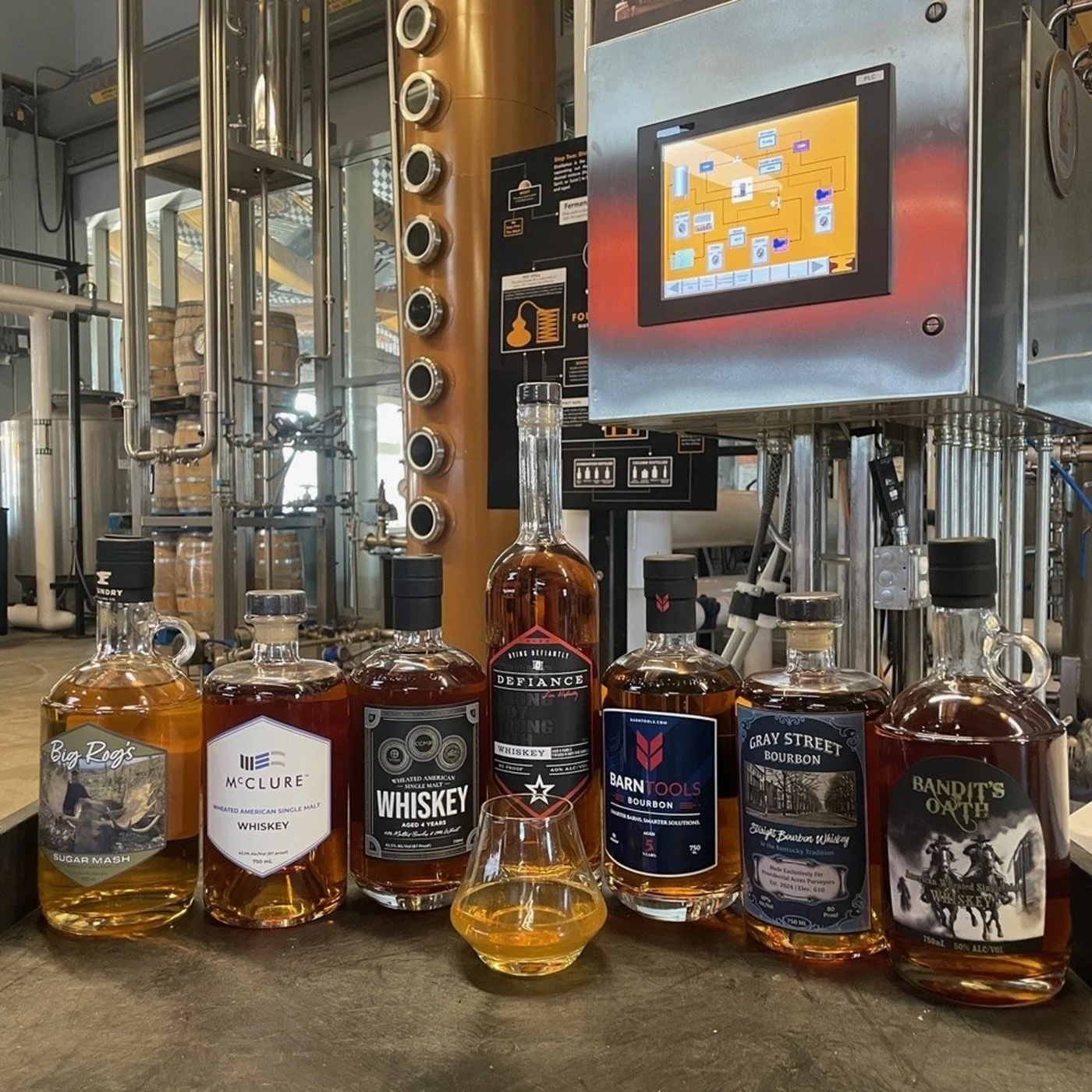 Foundry Distilling Co. Private Barrel Club bottle selection