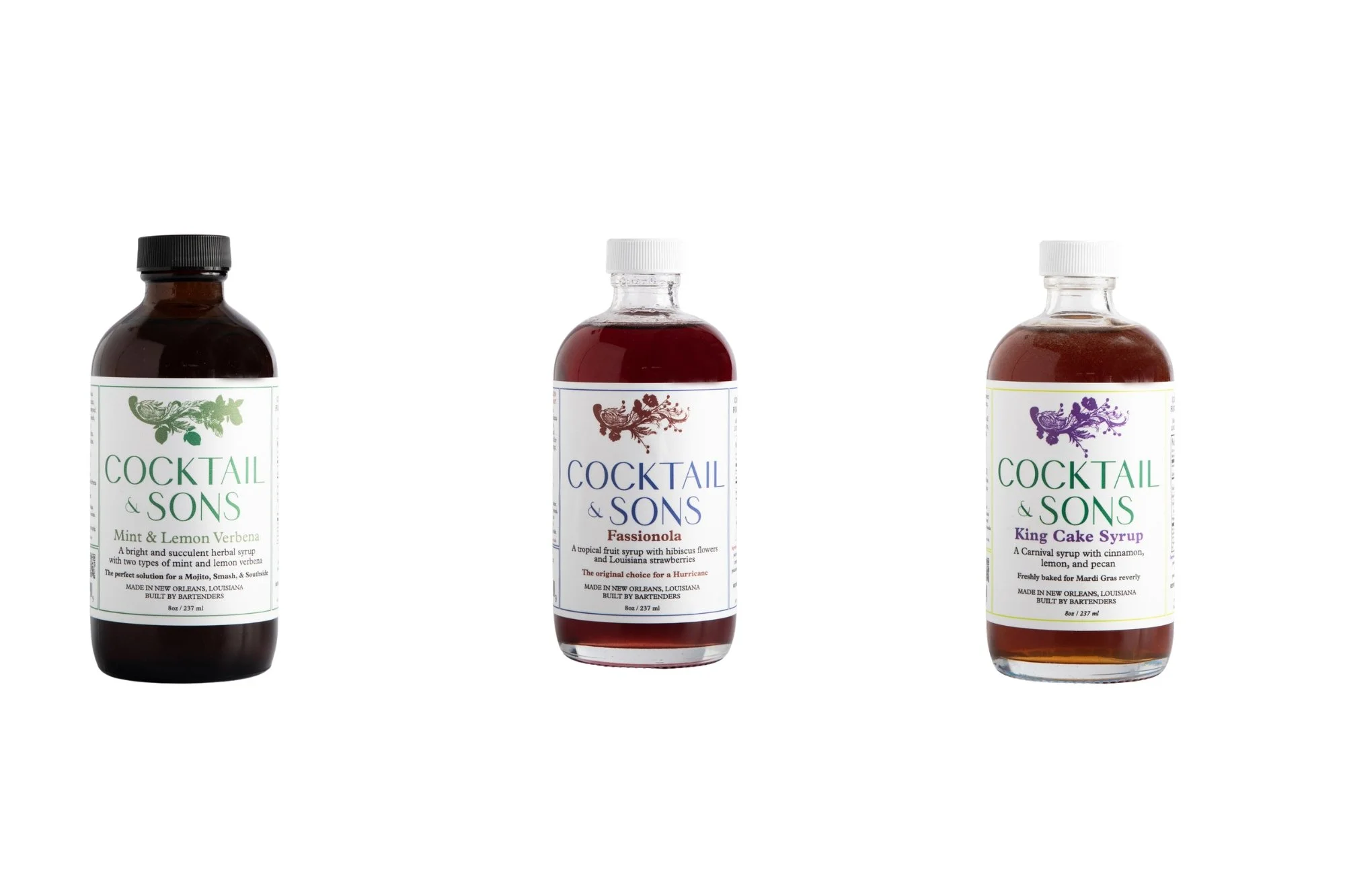 Cocktail & Sons syrups