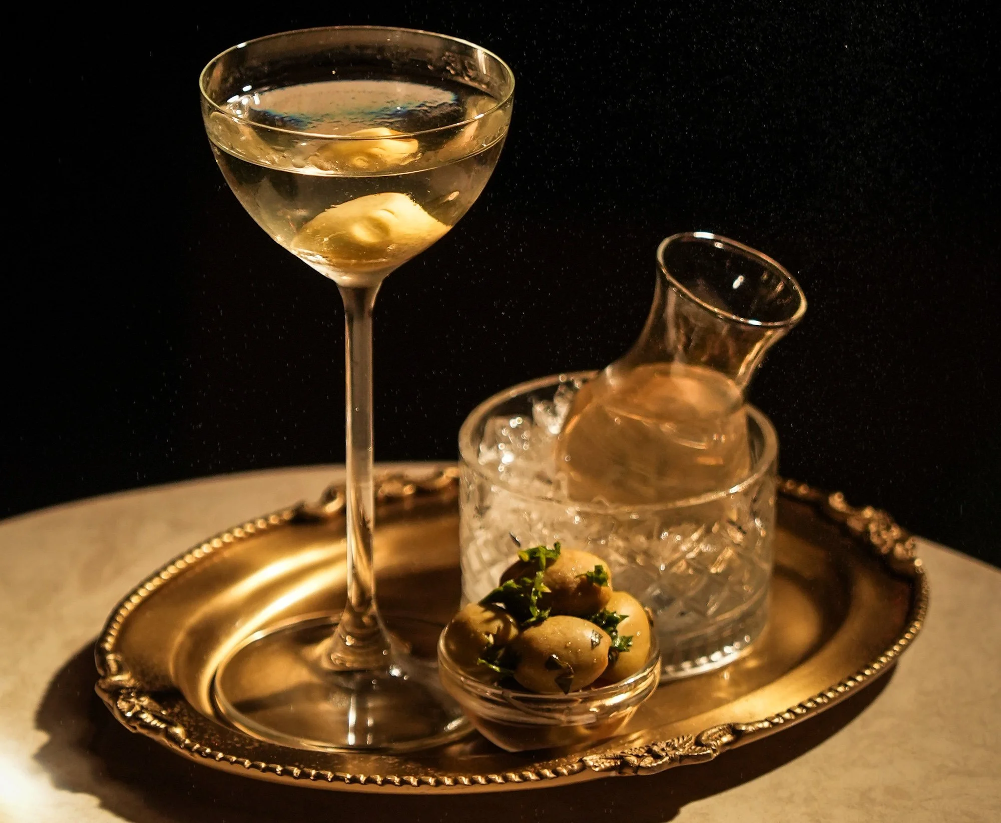 A Classic Martini at Portal Mumbai