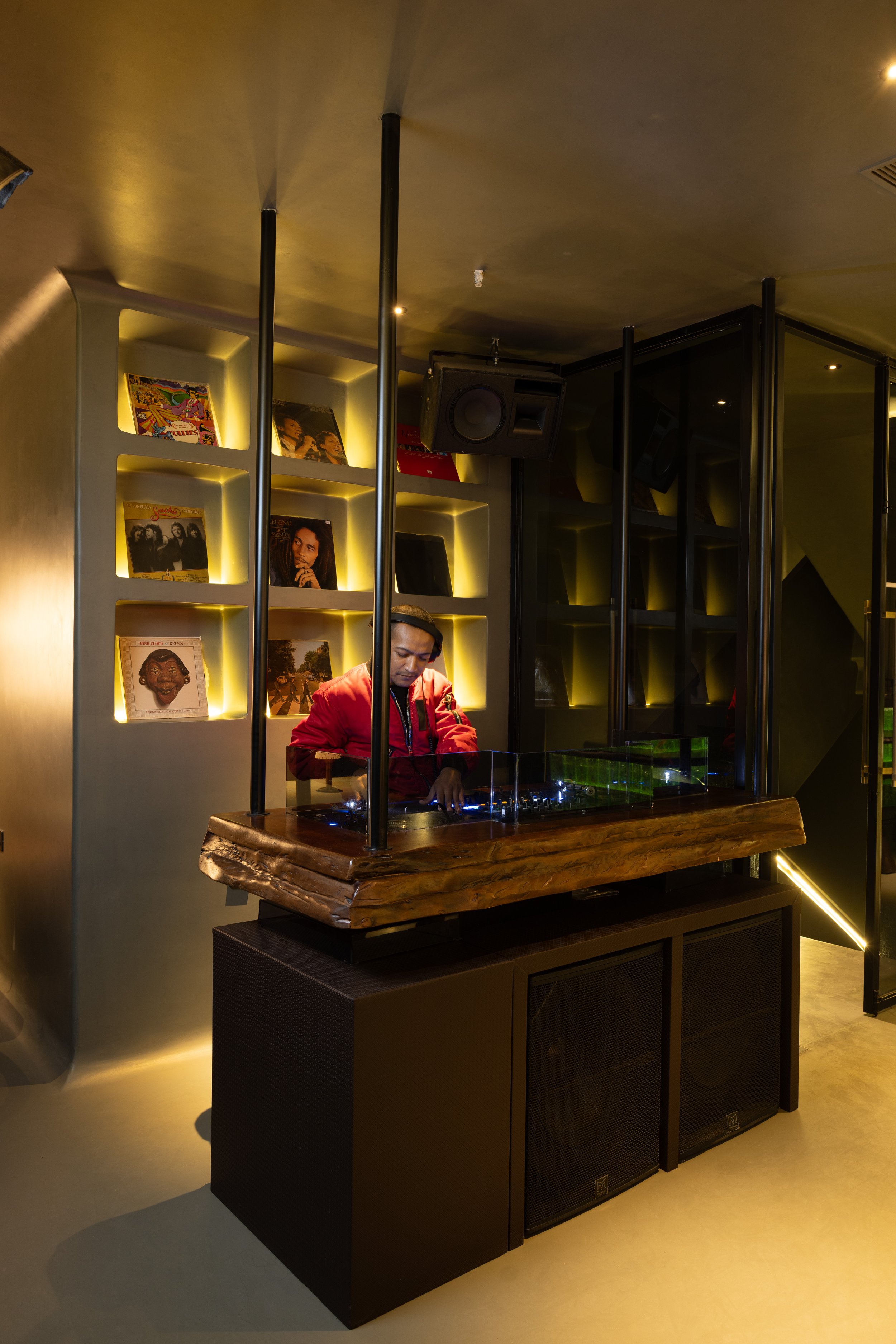 The Vinyl Corner at Top Banana in Delhi
