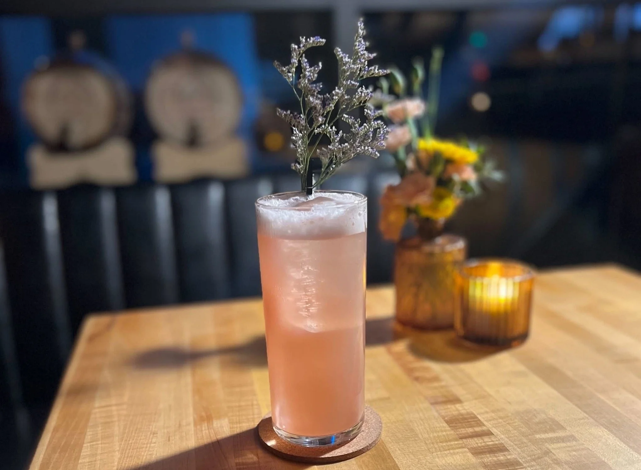 House-made cocktail at O'Brien & Brough Distillery