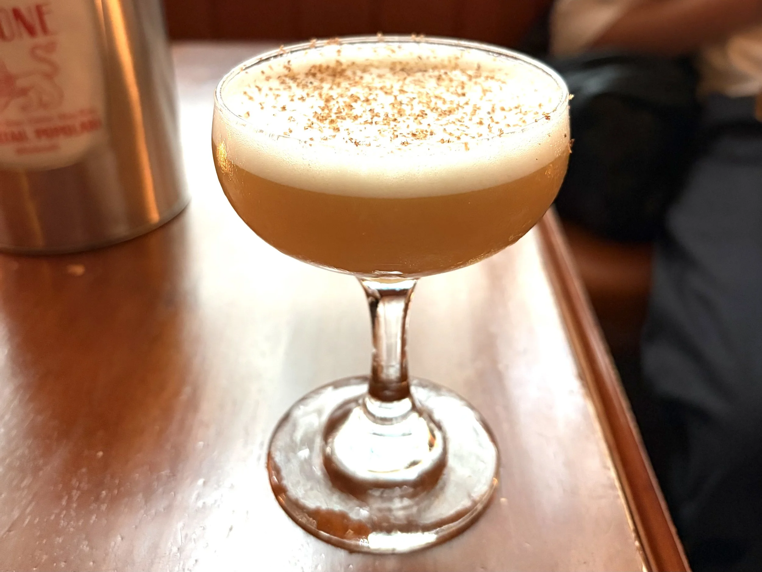 Bar Leone's Olive Oil Sour