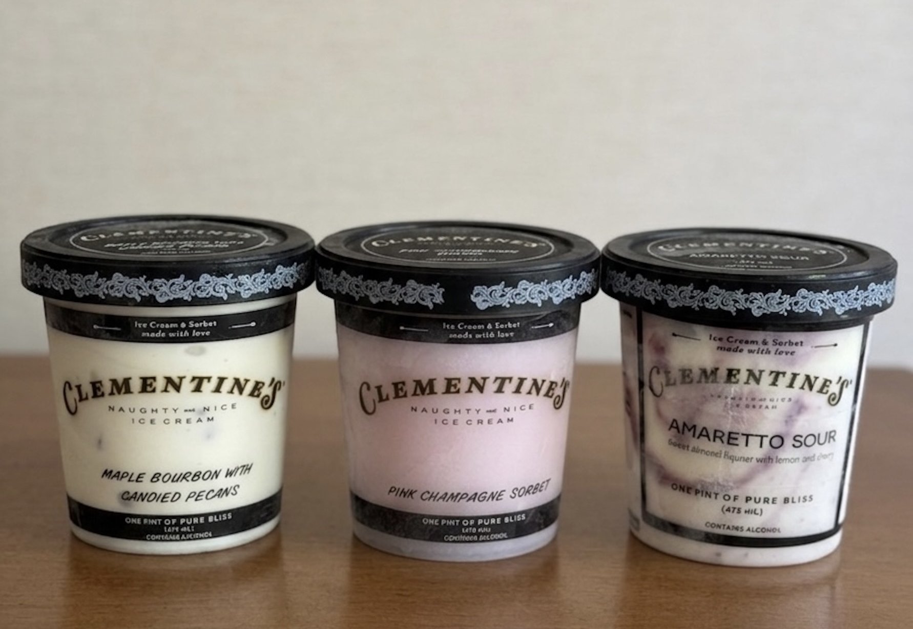 Clementine’s ‘Naughty’ ice creams