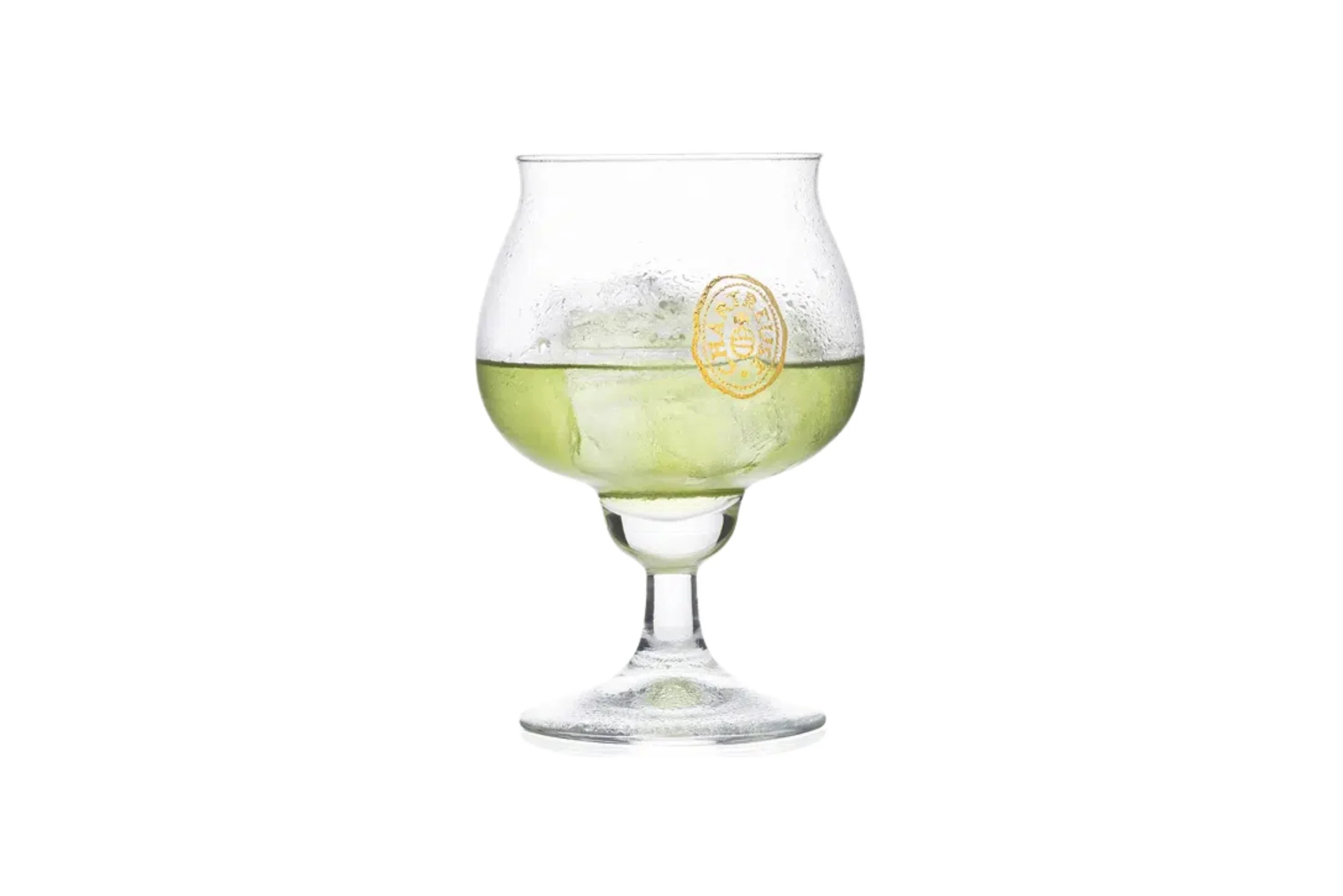 Chartreuse on the rocks