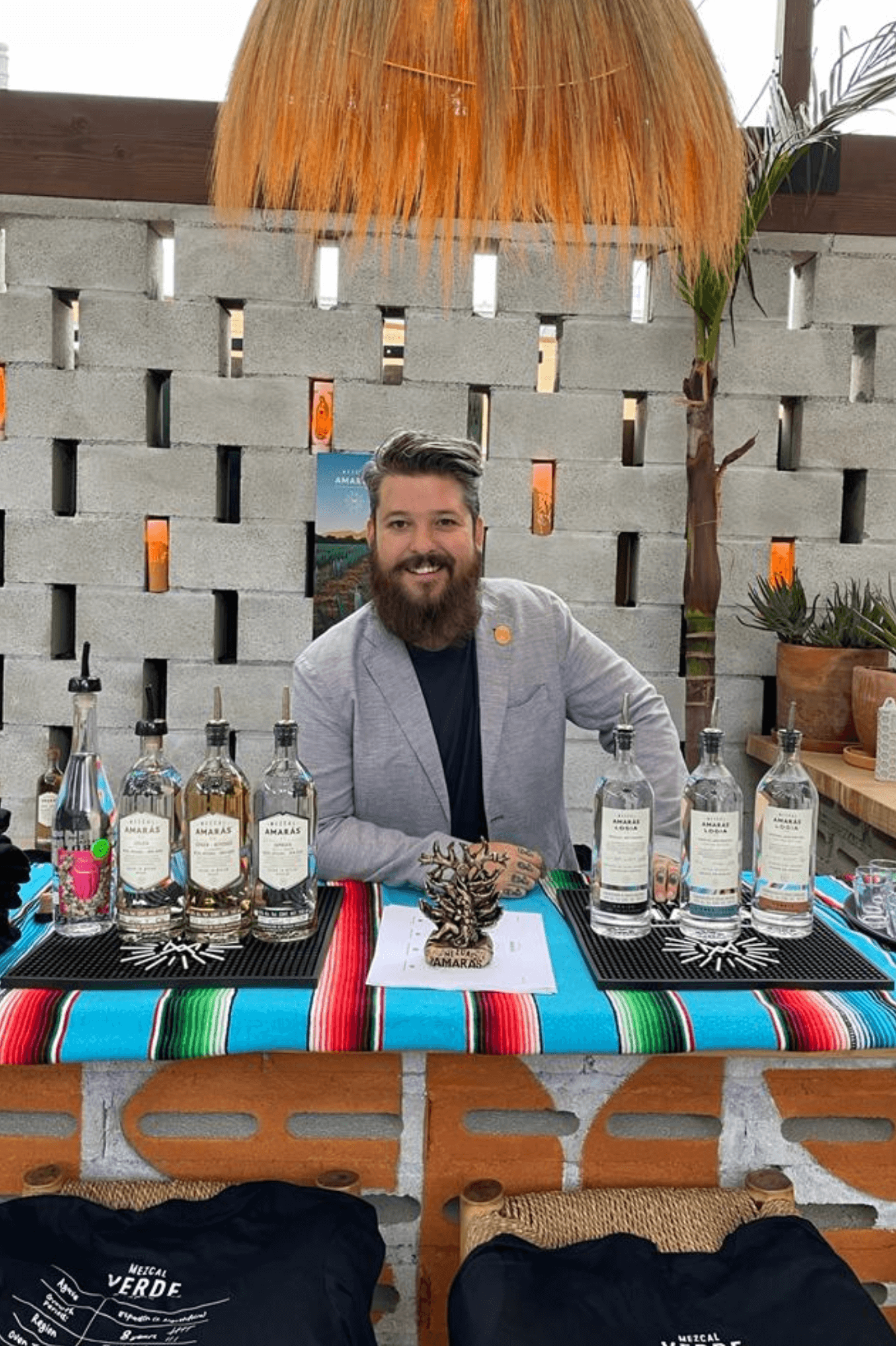 Meet Global Brand Ambassador for Mezcal Amarás Othon Canales