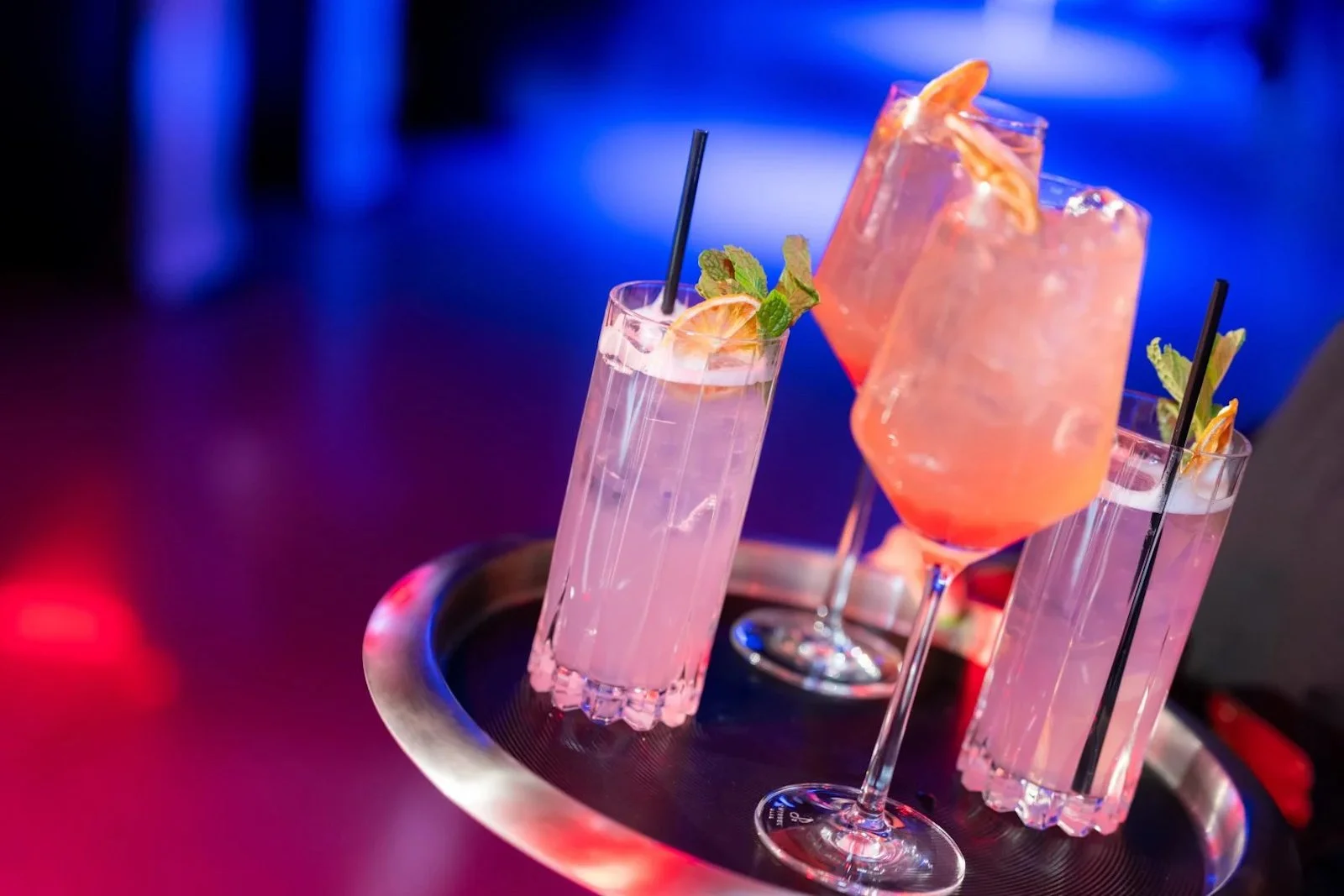 Lap Leader Lemonade and Slipstream Spritz cocktails