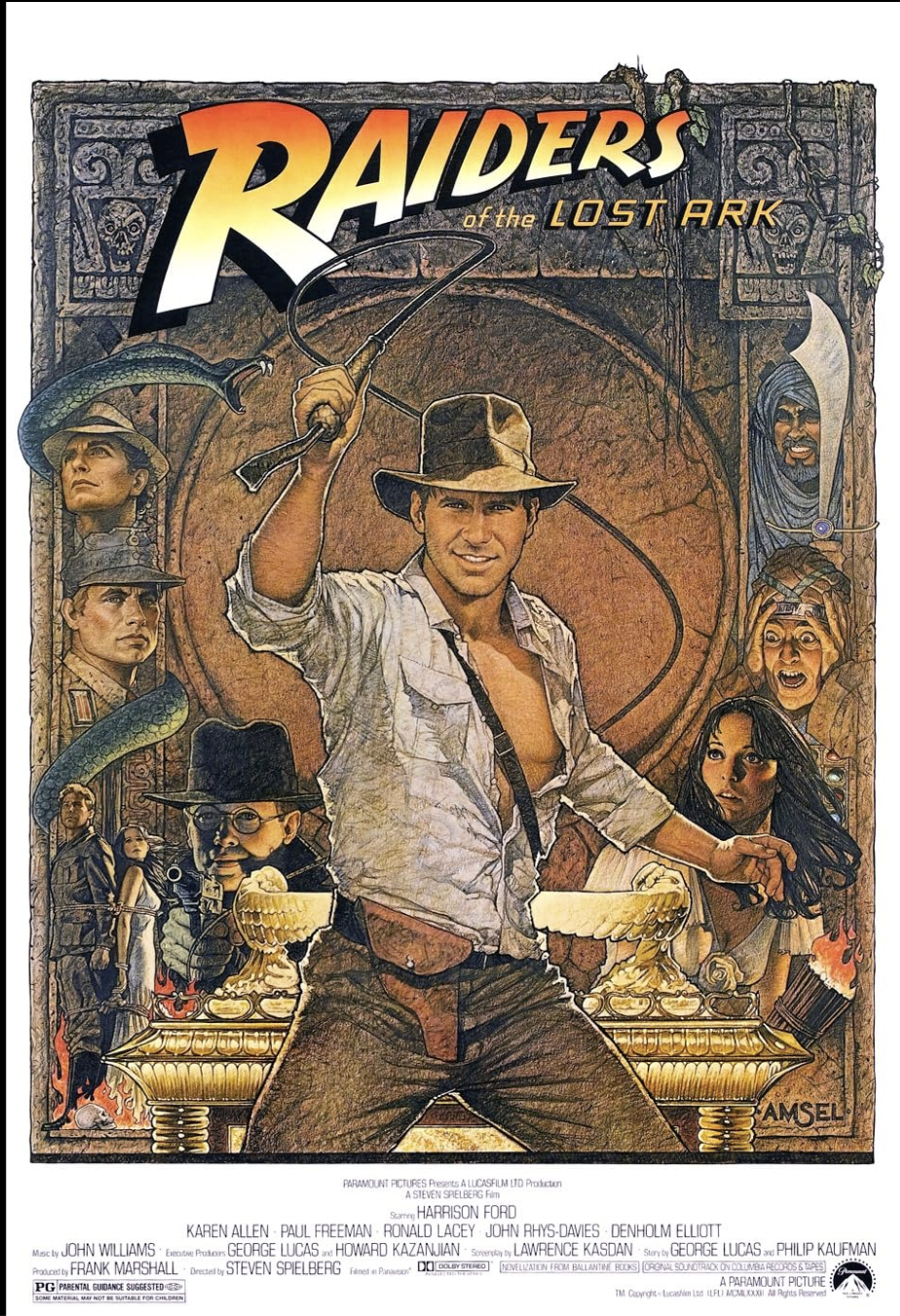 Raiders of the Lost Ark movie poster